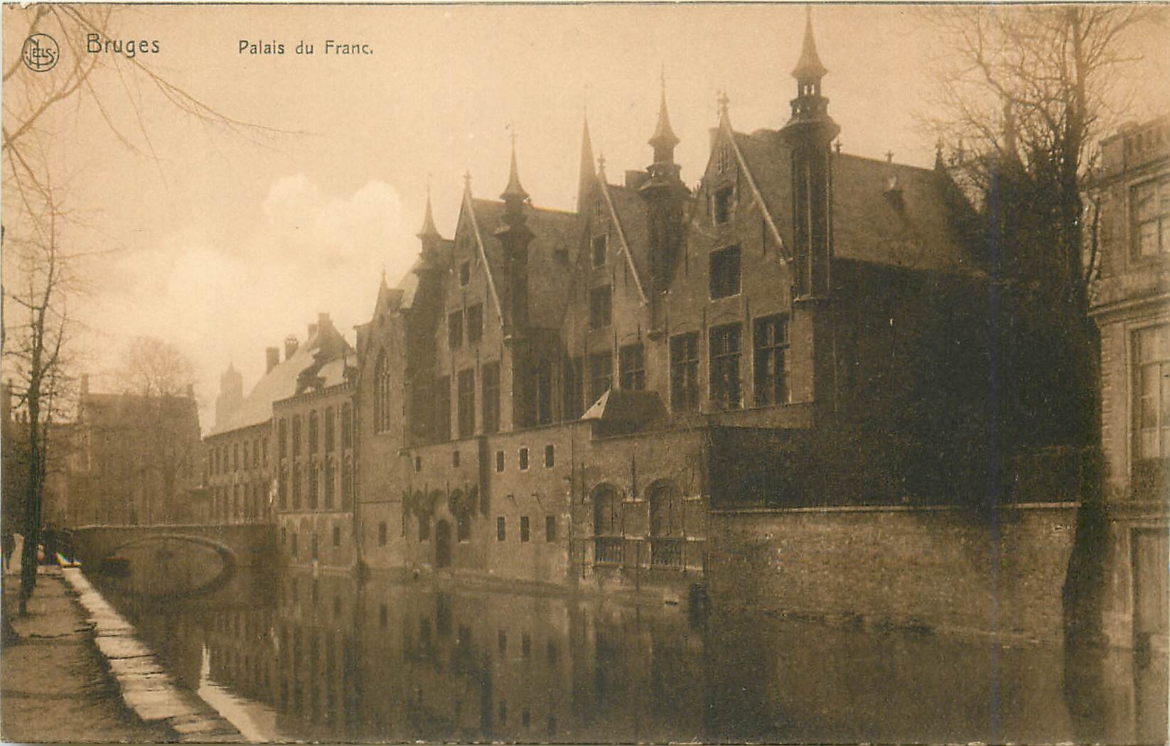 CPA Bruges Palais du Franc 