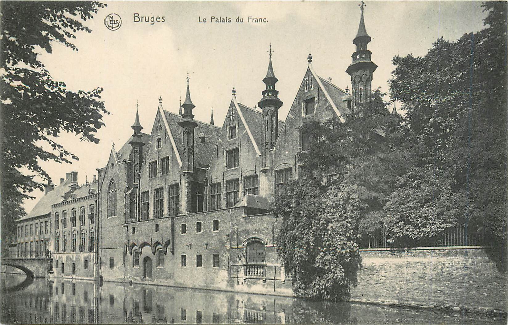 CPA Bruges Le Palais du Franc 