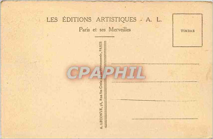 CPA Versailles Parc du Petit Trianon Hameau de Marie Antoinette  — Rückseite