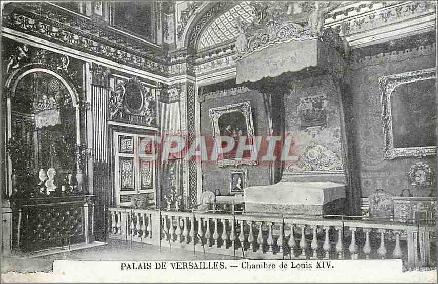 Palais de Versailles — Chambre de Louis XIV.