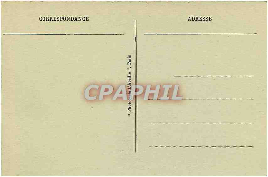 CPA Paris La Fontaine Carpeaux  — Rückseite