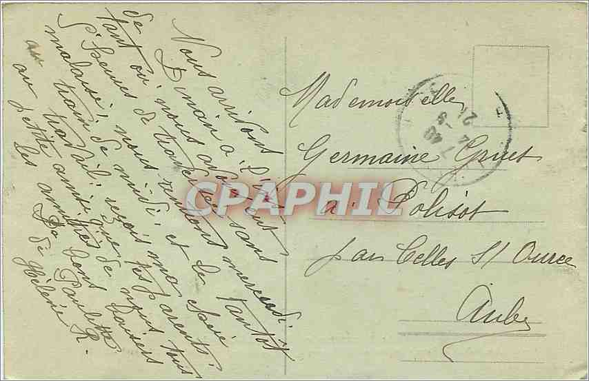 Les Bords de la Rance - Le Pont de Lessard — Édition Gobrin, n°74 — Verso