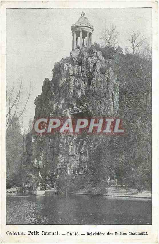CPA Paris Belvedere des Buttes Chaumont 