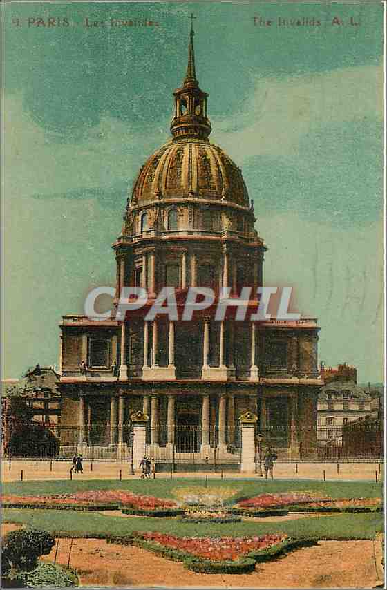 CPA Paris Les Invalides 