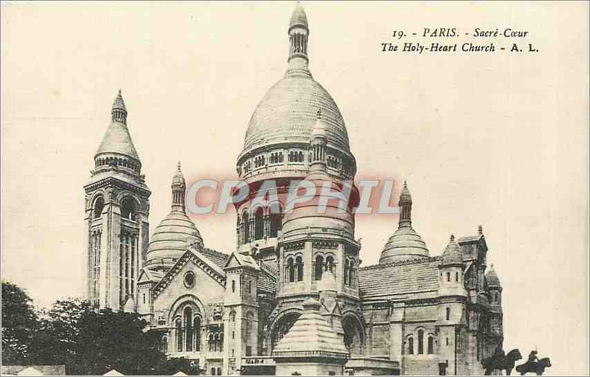 CPA Paris Sacre Coeur 