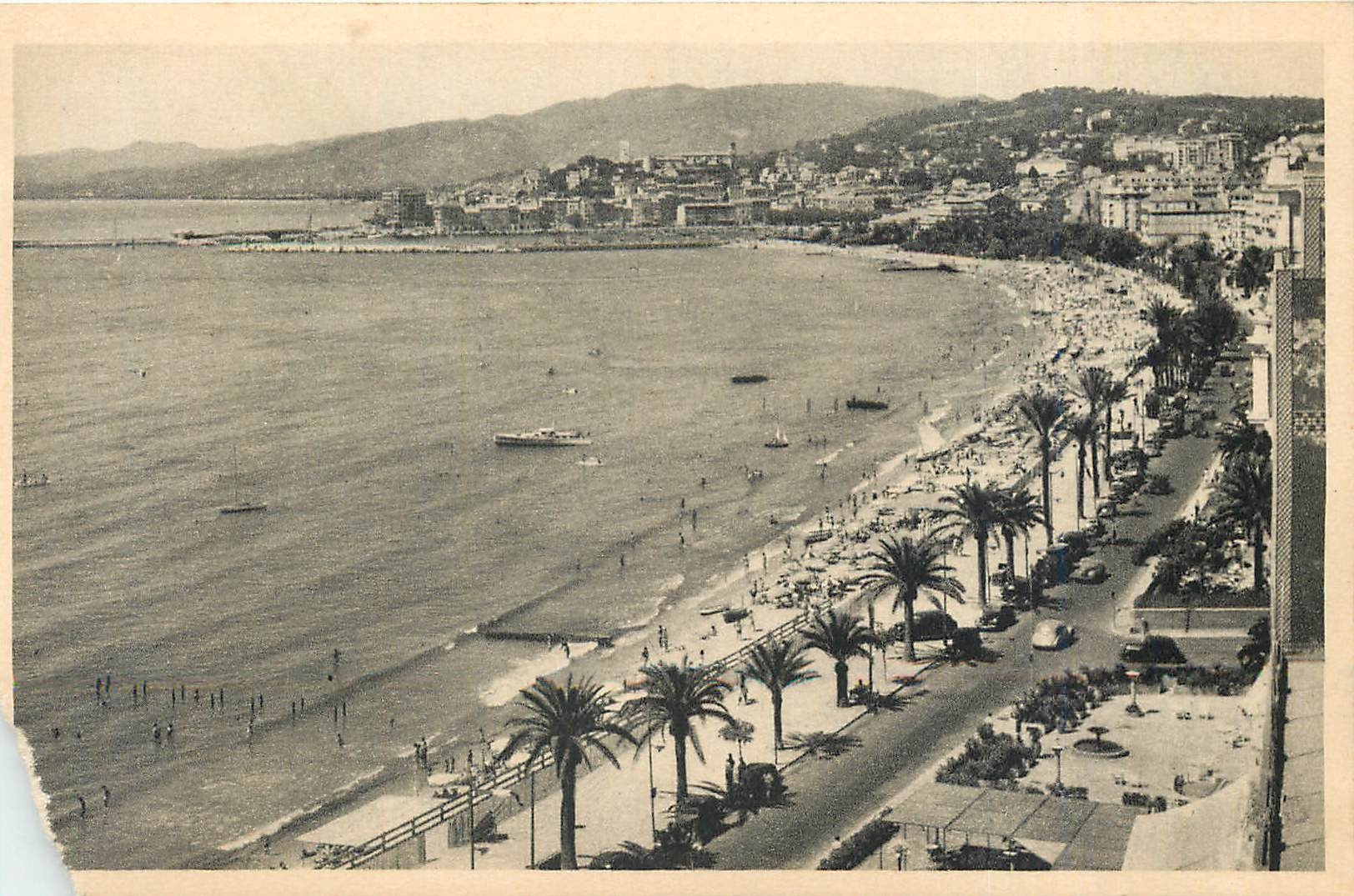 CPA Cannes La Croisette et le Suquet 