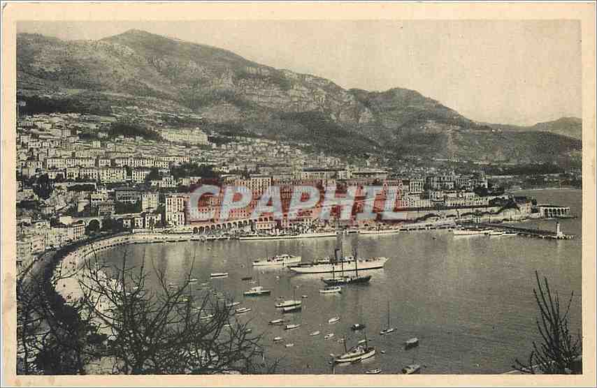 CPA Monte Carlo et le Port de Monaco 