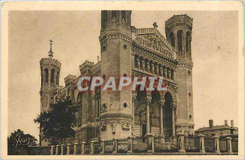 CPA Lyon Rhone Notre Dame de Fourviere 