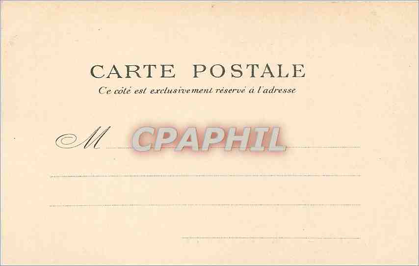 CPA Vichy Pavillon de Madame de Sevigne  — Verso