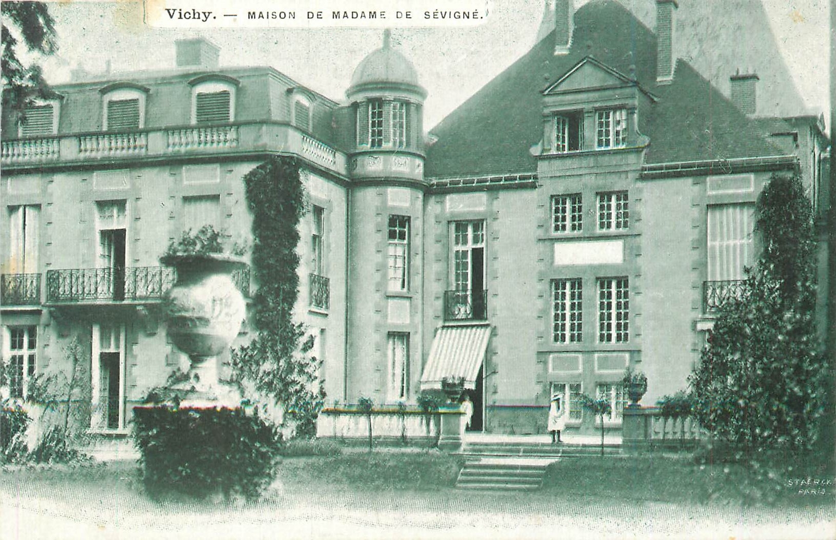 CPA Vichy Maison de Madame de Sevigne 