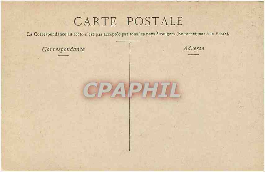 CPA Vichy Maison de Madame de Sevigne  — Rückseite