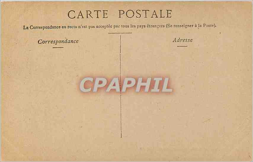 CPA Vichy Nouveau Parc Bassin des Cygnes  — Rückseite