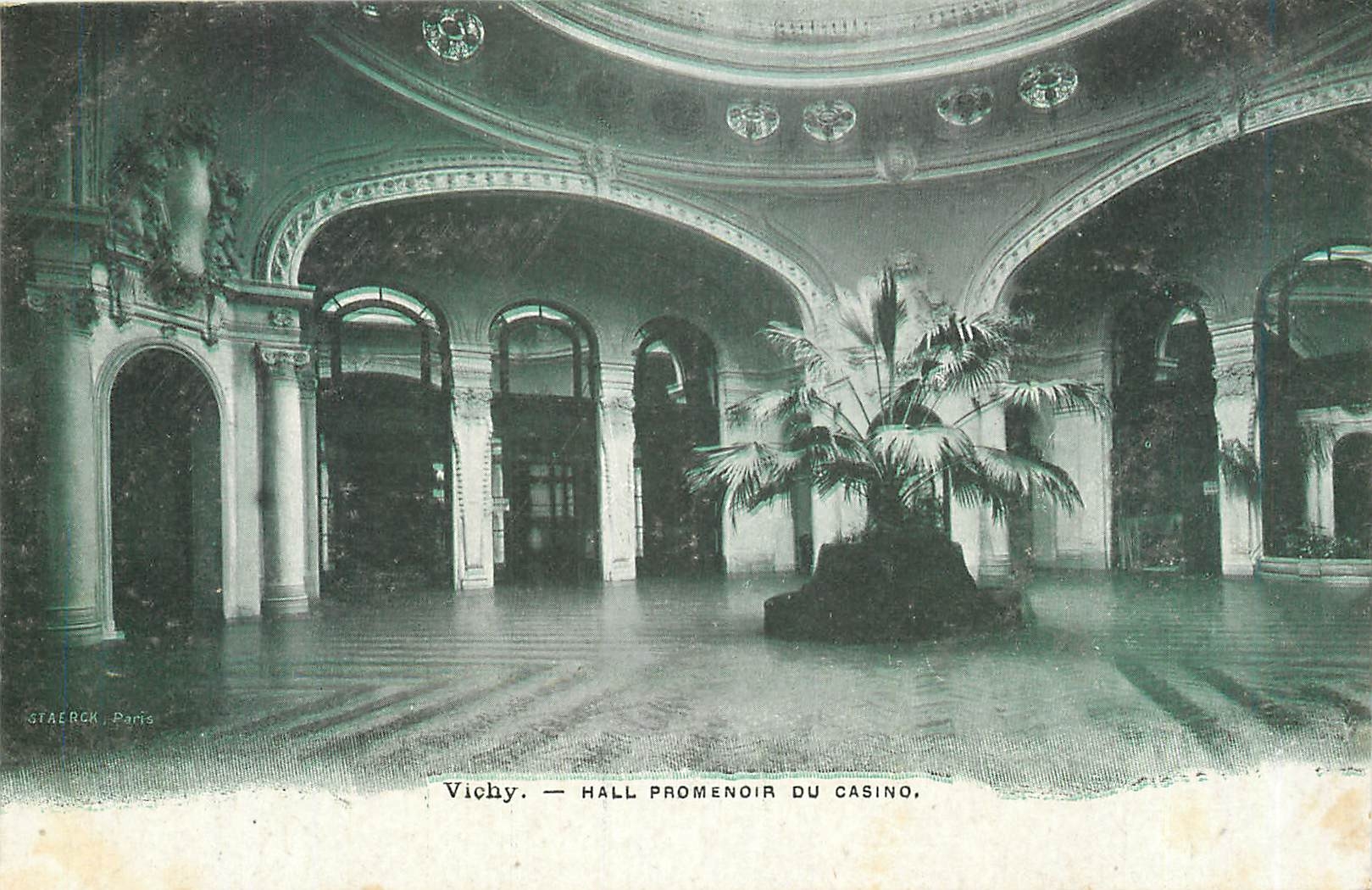 CPA Vichy Hall promenoir du Casino 