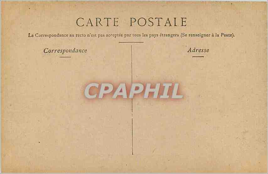 CPA Vichy Hall promenoir du Casino  — Rückseite