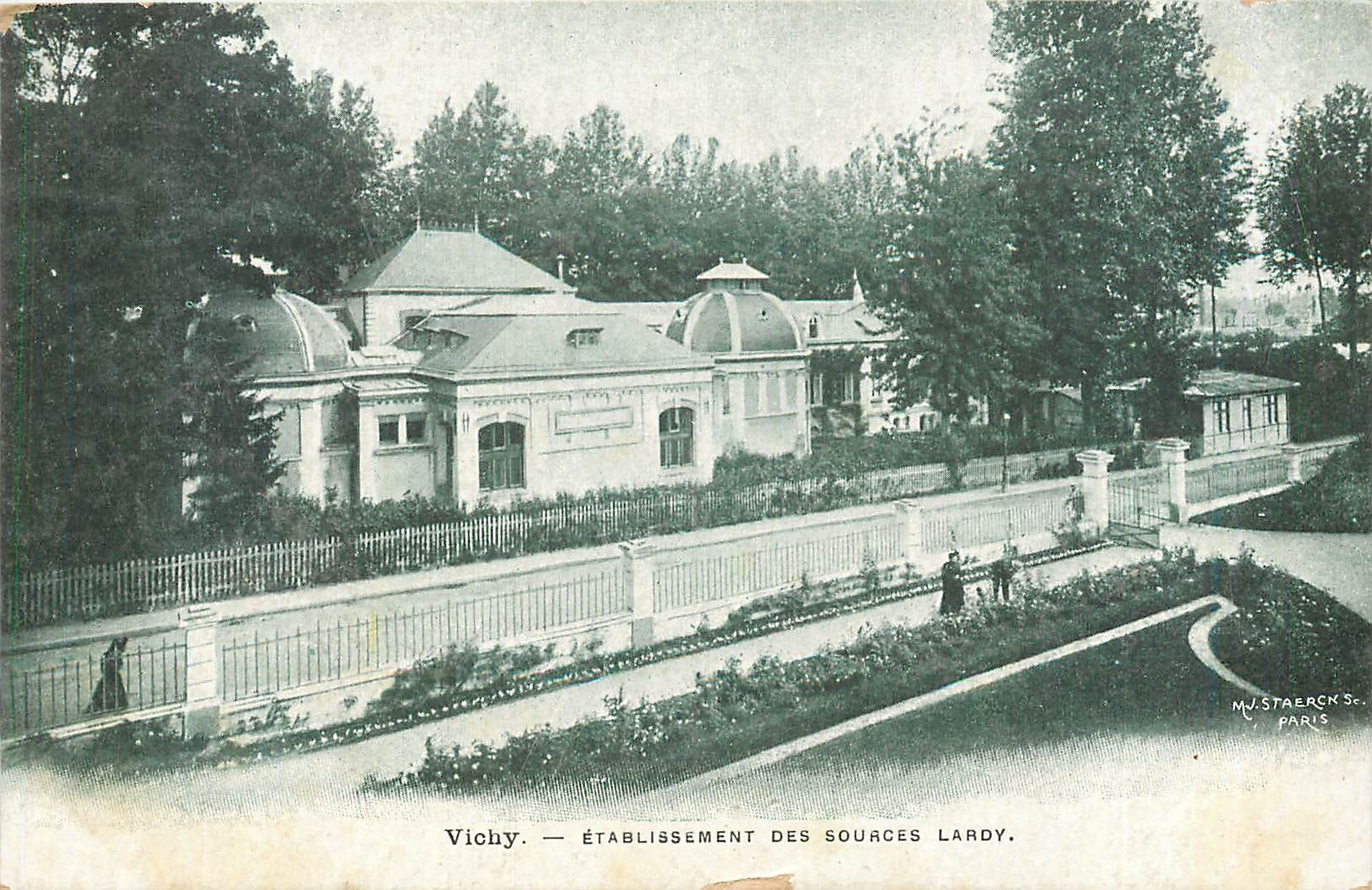 CPA Vichy Etablissement des Sources Lardy 