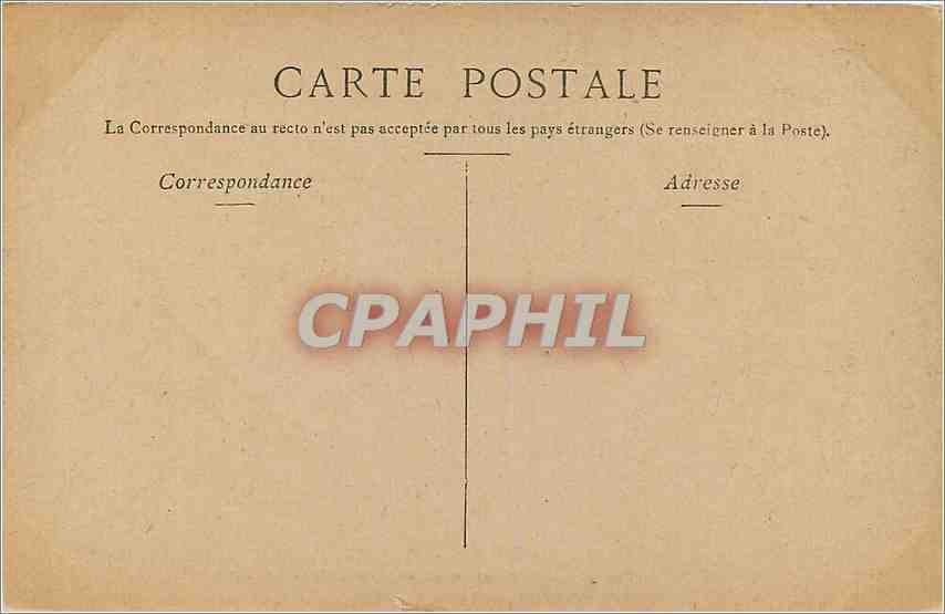 CPA Vichy Etablissement des Sources Lardy  — Verso