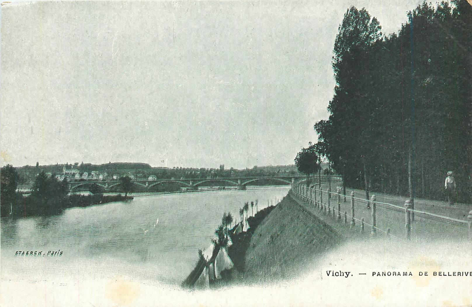 CPA Vichy Panorama de Bellerive 