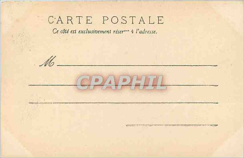 CPA Vichy Salle de Repos Entree  — Verso
