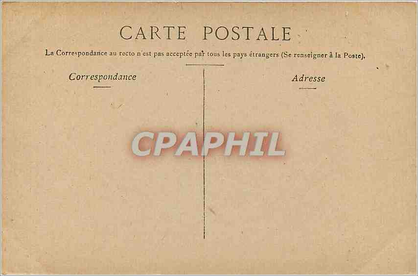 CPA Environs de Vichy Hauterive Vieux Portique  — Verso