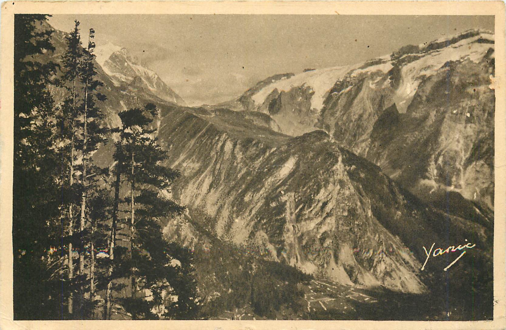 CPA Pralognan Le Mont Bochor et la Pointe du Dard 