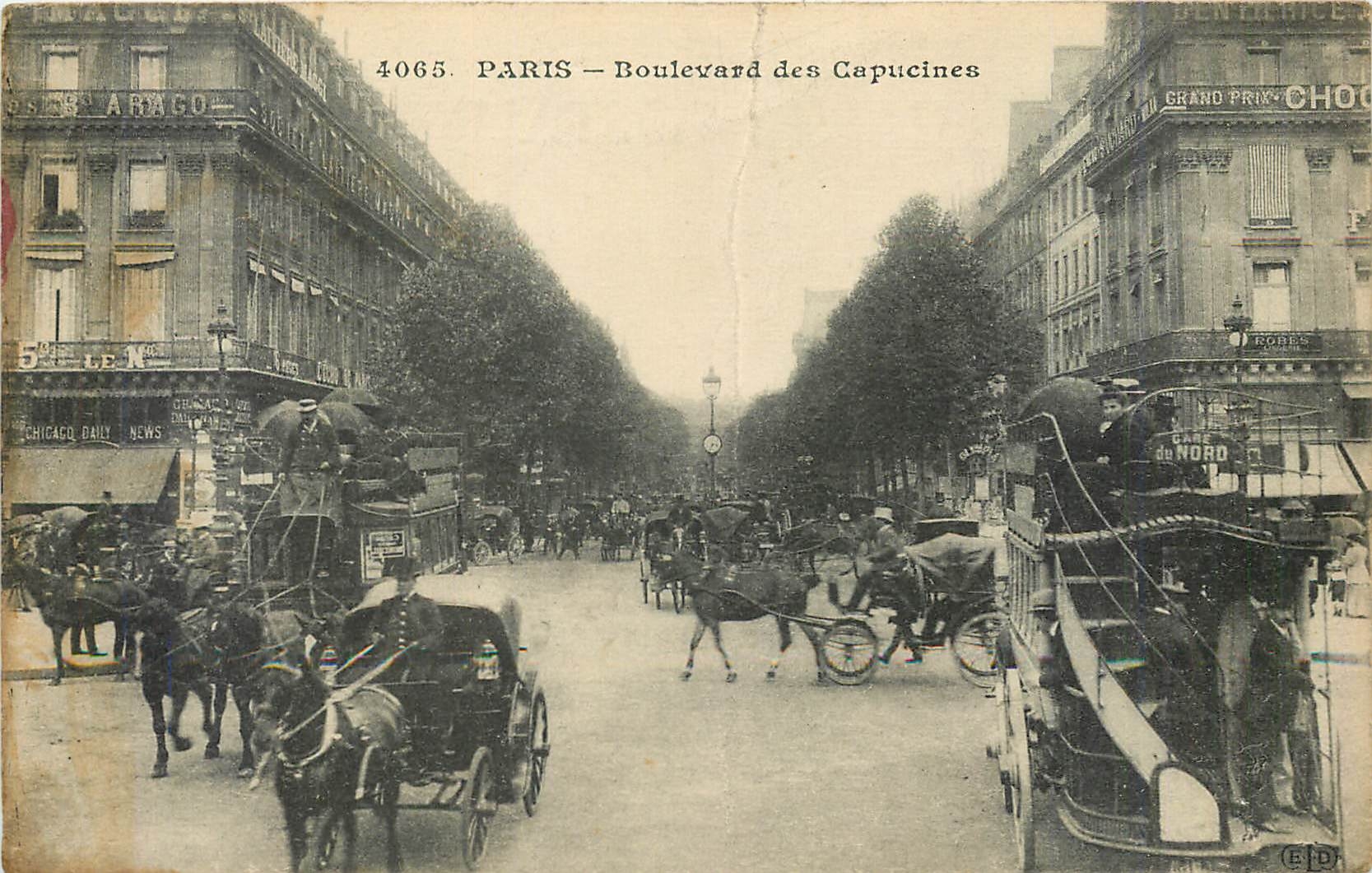 CPA Paris Boulevard des Capucines 