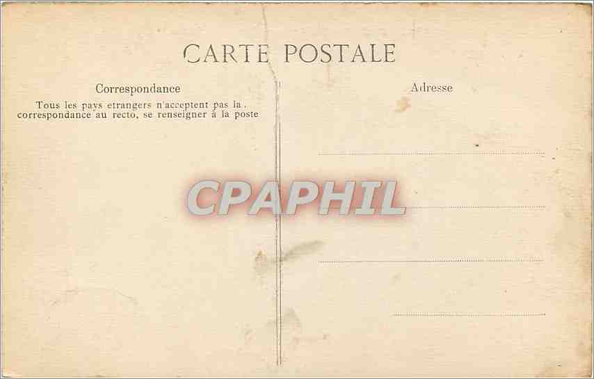 CPA Paris Boulevard des Capucines  — Rückseite