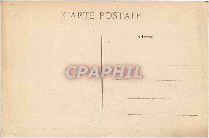 CPA Salle a manger du Chateau de Meillant pres St Amand Montrond Cher  — Rückseite