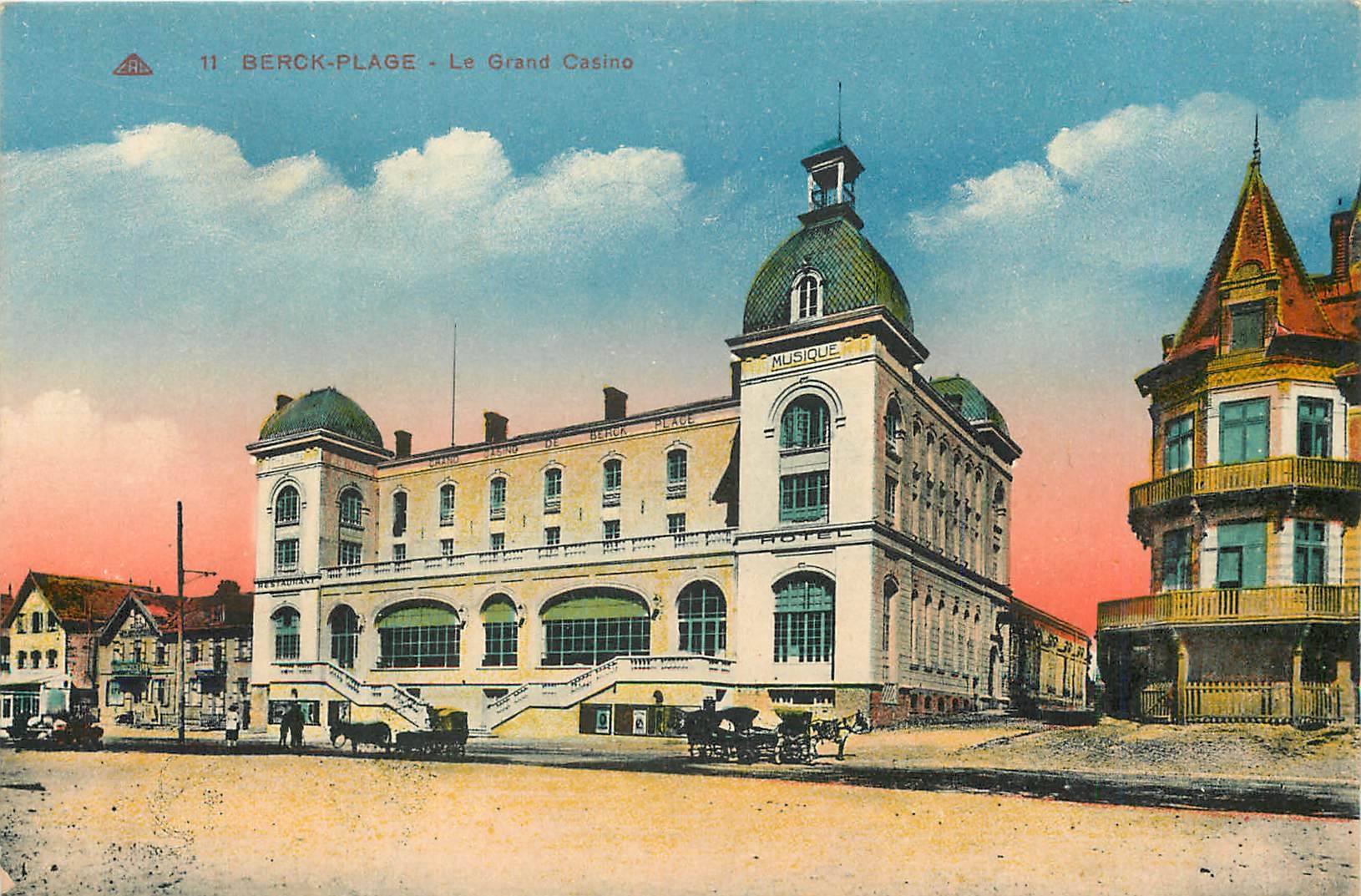 CPA Berck Plage Le Grand Casino 