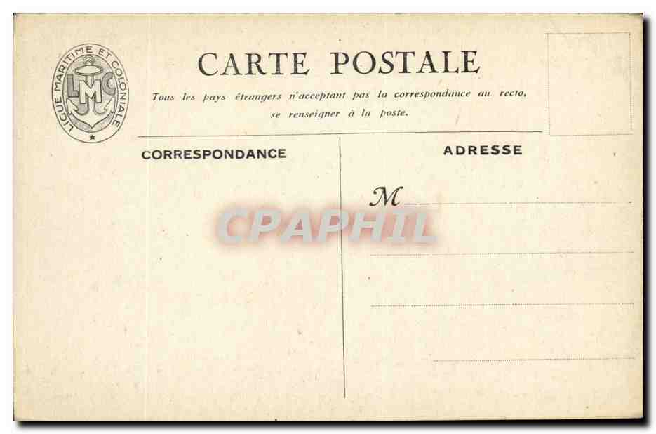 La Division Guépratte aux Dardanelles — E. Chambretet et Cie - Paris — Verso