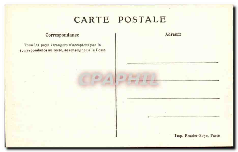 La Marine Française — 14. Thonnières — Ligue Maritime Française — Verso