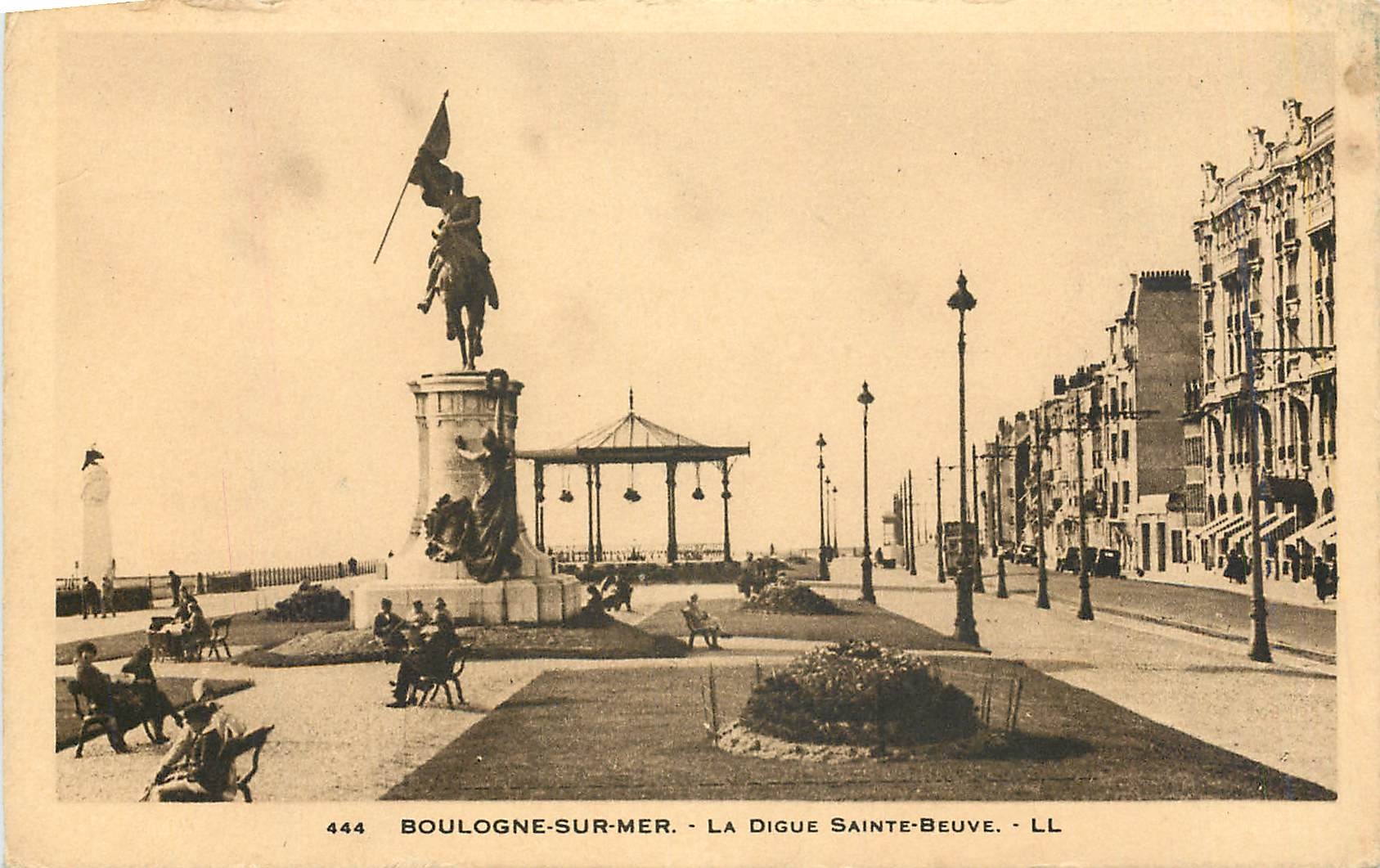 Boulogne-sur-Mer — La Digue Sainte-Beuve — LL