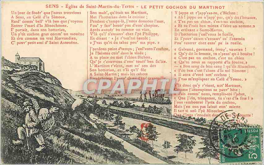 Sens - Église de Saint-Martin-du-Tertre — Le Petit Cochon du Martinitot
