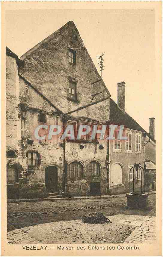 Vezelay — Maison des Colons (ou Colomb)
