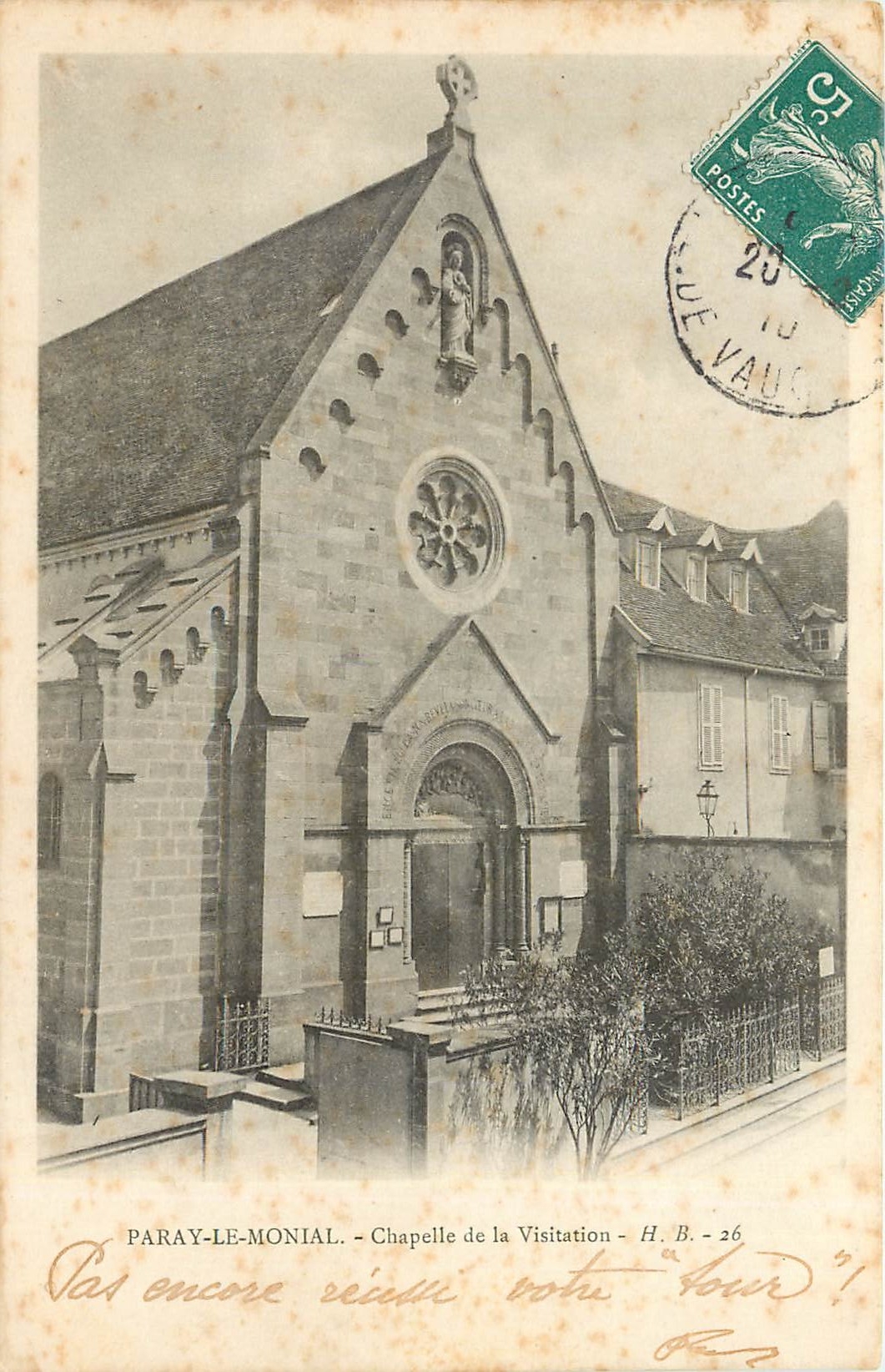 CPA Paray le Monial Chapelle de la Visitation 