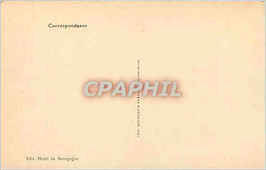 CPA Cluny Ecole Nationale d'Arts et Metiers Facade du Pape Gelase  — Rückseite