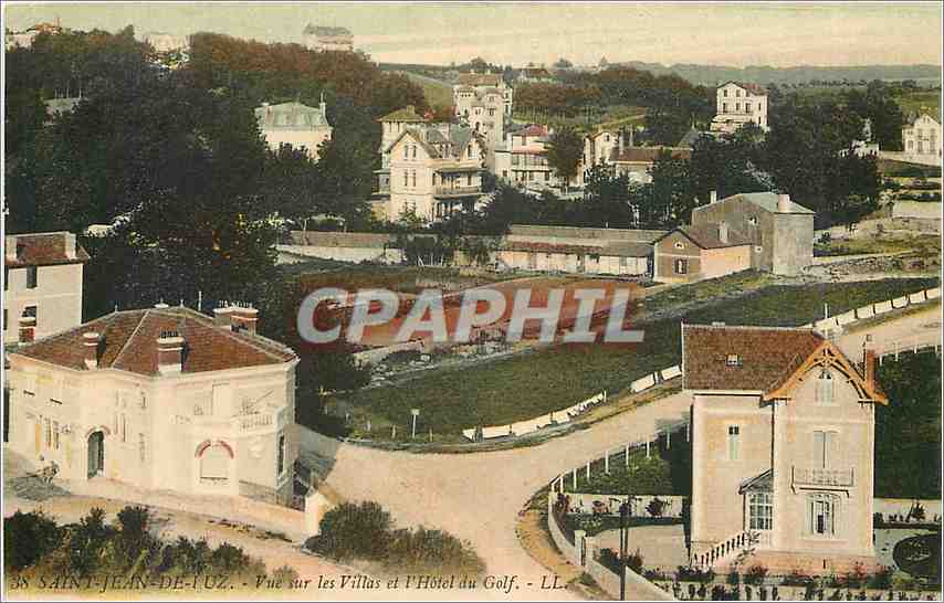 Saint-Jean-de-Luz - Vue sur les Villas et l'Hôtel du Golf - LL