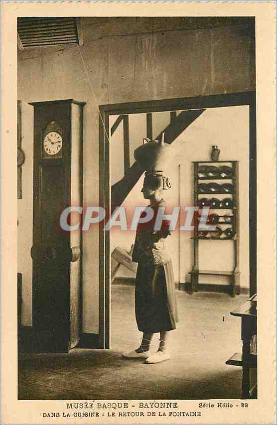 Musée Basque - Bayonne — Dans la cuisine - Le retour de la fontaine — Série Hélio - 64