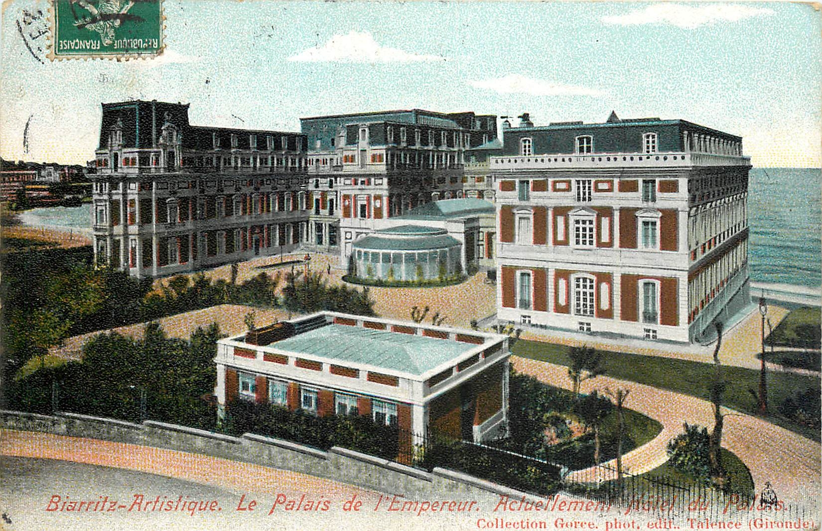 CPA Biarritz Artistique Le Palais de l'Empereur 