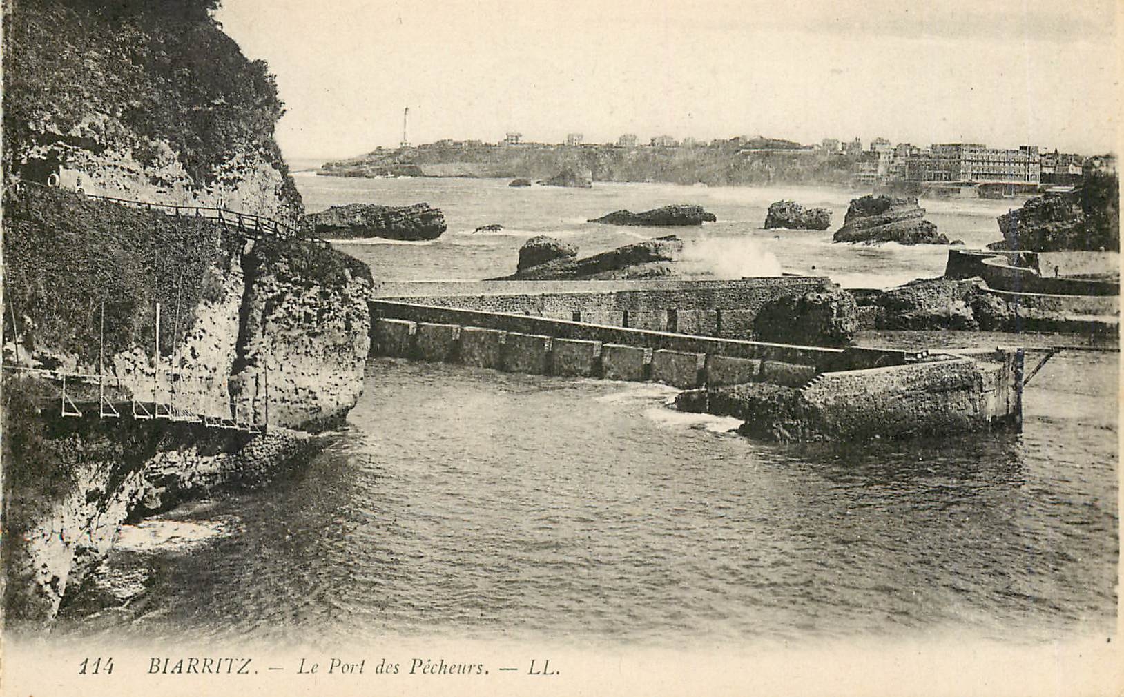 Biarritz — Le Port des Pêcheurs — LL. — N° 114