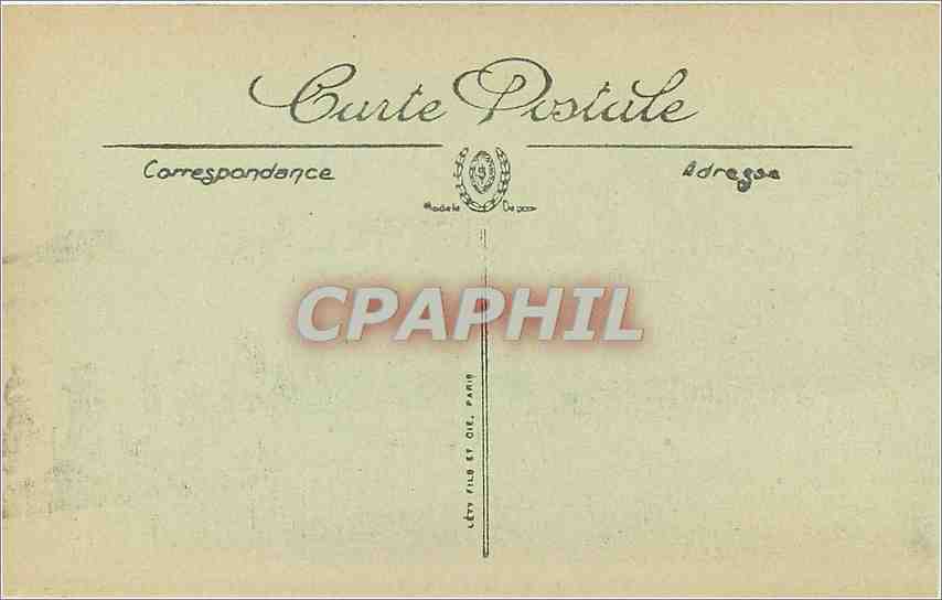 CPA Biarritz La Loge de Theatre  — Back