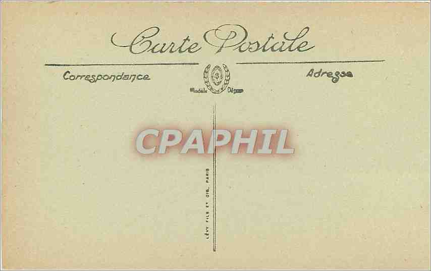 Biarritz — La Villa Belza et le Cachao par gros temps — LL. n° 300 — Verso