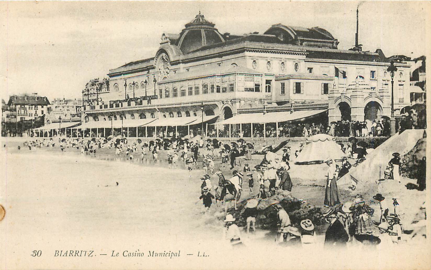 CPA Biarritz Le Casino Municipal 