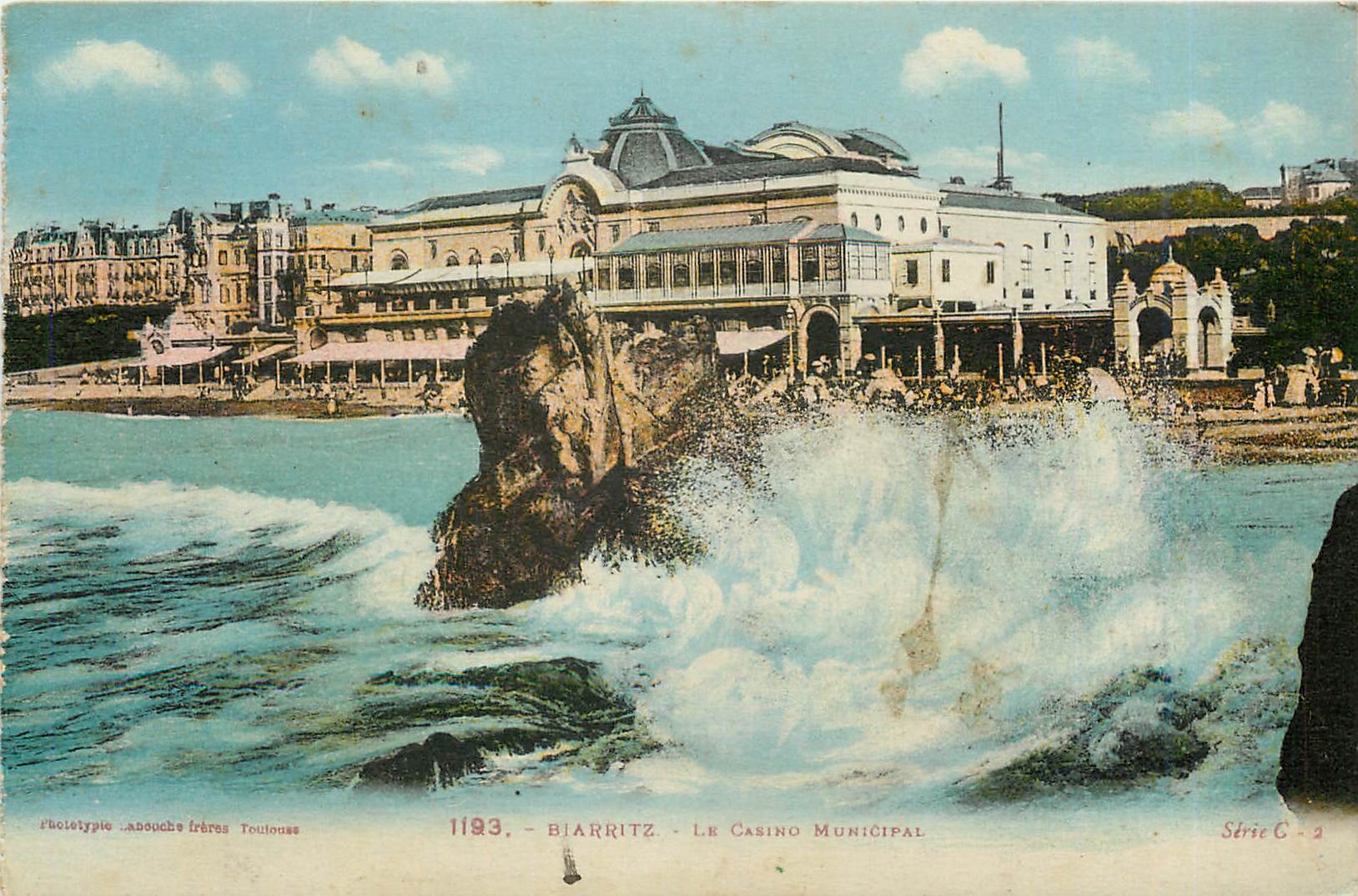 CPA Biarritz Le Casino Municipal 