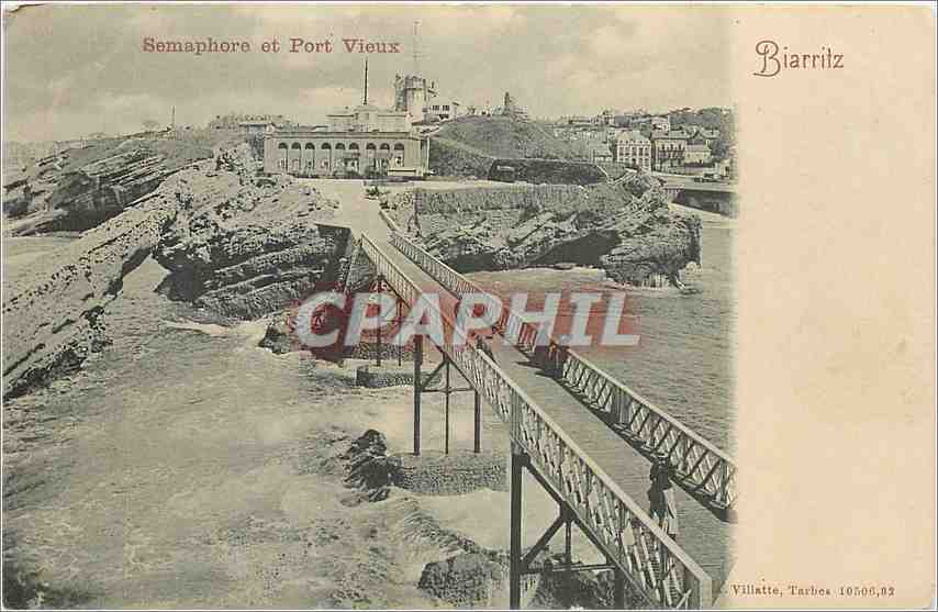 Semaphore et Port Vieux — Biarritz — Villatte, Tarbes 10506,02