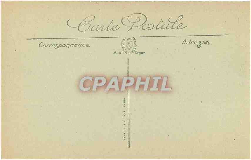 Biarritz — La Terrasse de la Place Bellevue — L.I. — CPAPHIL — Rückseite