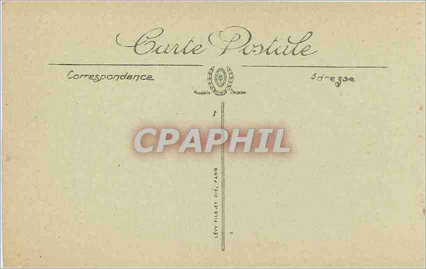 CPA Biarritz La Plage a l'heure du Bain  — Verso