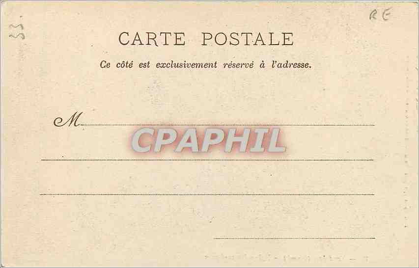 CPA Verdelais Gironde Eglise Notre Dame  — Back