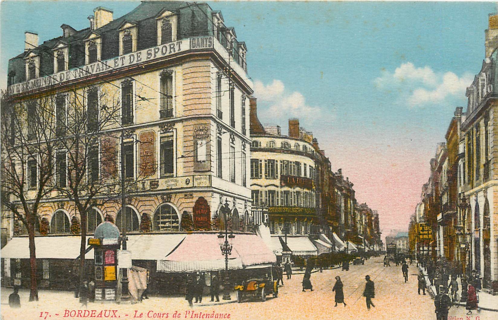 CPA Bordeaux Le Cours de l'Intendance 