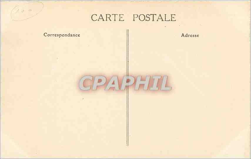CPA Bordeaux La Tour de Pey Berland Tramway — Verso