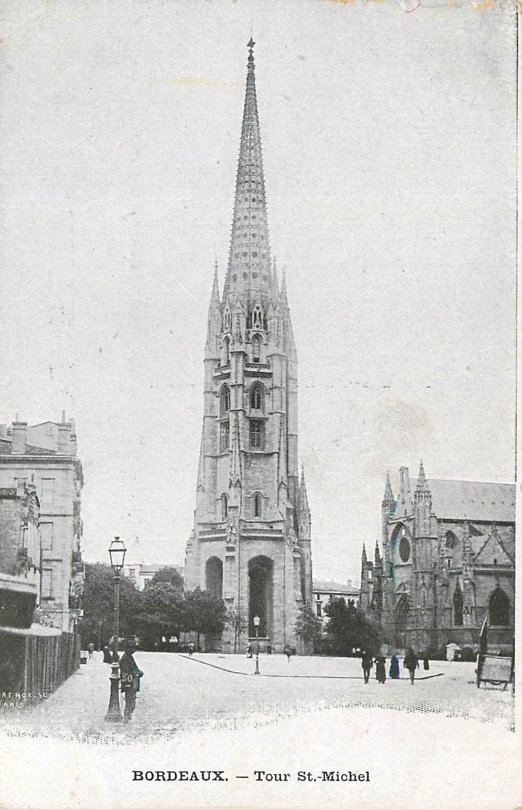 CPA Bordeaux Tour St Michel 